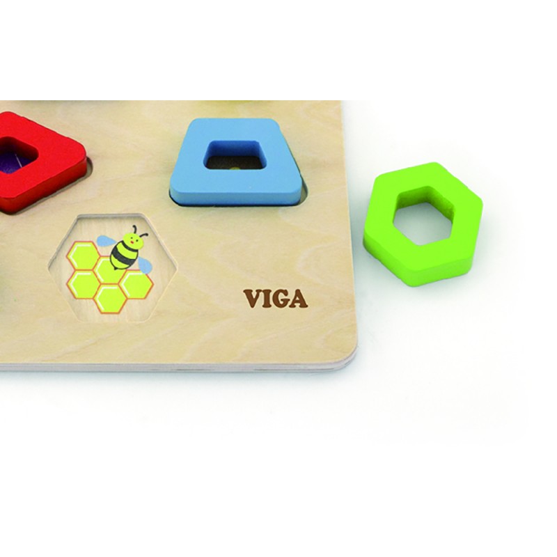 Puzzle 3D Numere si forme, Viga